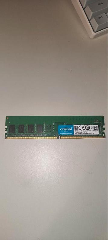 Crucial 4GB DDR4 2133MHz RAM Geheugen beschikbaar voor biedingen