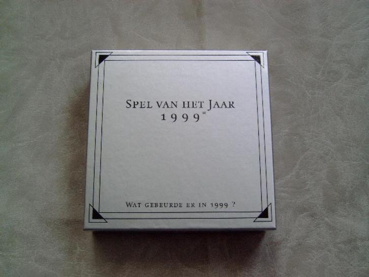 Spel van het jaar 1999, wat gebeurde er in 1999, Hobby en Vrije tijd, Gezelschapsspellen | Bordspellen, Zo goed als nieuw, Vijf spelers of meer