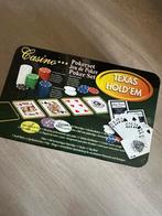 poker set, Hobby en Vrije tijd, Gezelschapsspellen | Kaartspellen, Ophalen of Verzenden, Gebruikt