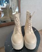 Nieuwe leren veterboots met rits mt 41, Overige kleuren, Lage of Enkellaarzen, Nieuw, Ophalen of Verzenden