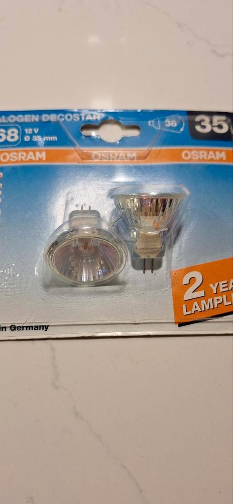Osram Halogeen Decostar 35W Lampen - Nieuw in Verpakking, Huis en Inrichting, Lampen | Losse lampen, Nieuw, Halogeen (gloei)lamp
