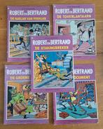 Robert en Bertrand - 5 strips, Meerdere stripboeken, Ophalen of Verzenden, Gelezen, Willy Vandersteen