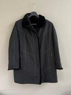 Keerbare jas met bont - Maat 48, Ophalen of Verzenden, Zo goed als nieuw, Maat 46/48 (XL) of groter, Zwart