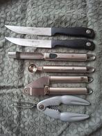 Knoflookpers/Kreeftentang/Appelboor/Bolletjesschep/Steakmess, Ophalen of Verzenden