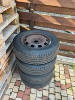 VW Golf mk4 /Bora. 4 steel rims 5x100 + tires 195/65 R15, Ophalen of Verzenden, Gebruikt