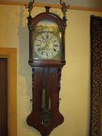 Antieke originele friese staartklok met  landschaps tafereel, Antiek en Kunst, Antiek | Klokken, Ophalen