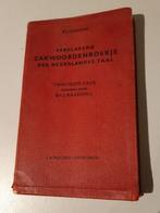 Verklarend zakwoordenboekje der Nederlandse taal, Boeken, Woordenboeken, Gelezen, Koenen of Wolters, Nederlands, Ophalen of Verzenden