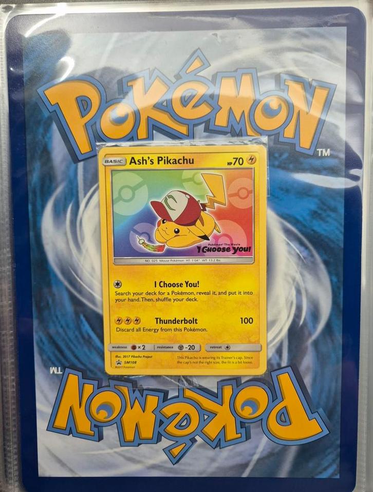 Ash's Pikachu SM108 Promo - Nieuw!, Verzamelen, Poppetjes en Figuurtjes, Nieuw, Ophalen