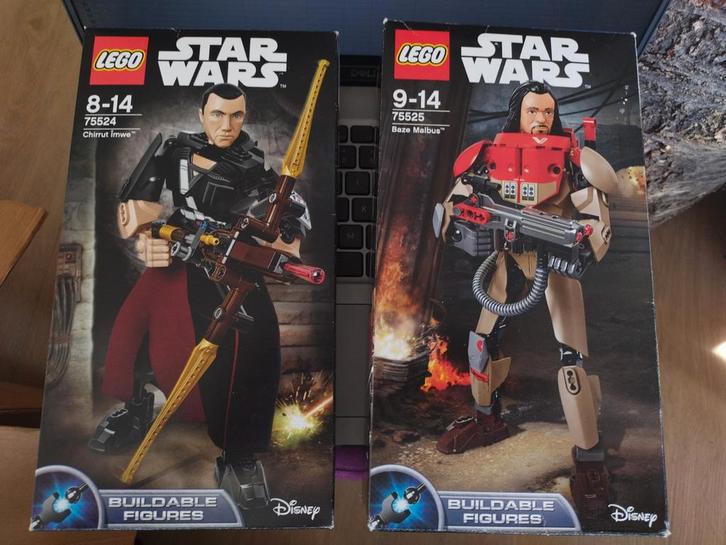 Lego Star Wars poppen 75524 en 75525, Kinderen en Baby's, Speelgoed | Duplo en Lego, Zo goed als nieuw, Ophalen of Verzenden