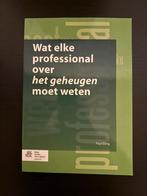 Wat elke professional over het geheugen moet weten - BSL, Ophalen of Verzenden, Zo goed als nieuw