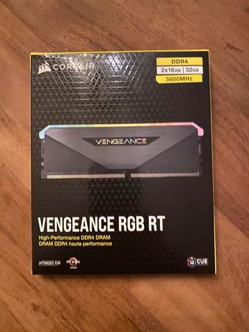 Corsair Vengeance RGB 32GB (2x16GB) 3600 Mhz DDR4 RAM beschikbaar voor biedingen