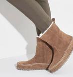 Birkenstock Lahti Vachtlaarsjes Mt 40, Kleding | Dames, Schoenen, Verzenden, Beige, Lage of Enkellaarzen, Zo goed als nieuw