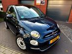Fiat 500 Hybrid Dolce Vita NAVI, PANO Petrol Blue 2021 35dkm, Auto's, Voorwielaandrijving, Blauw, Leder en Stof, Handgeschakeld