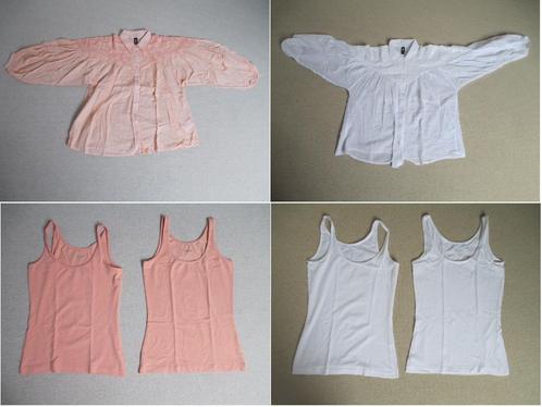 2 blouses en 4 bijpassende hemden maat XS merk Eksept, Kleding | Dames, Blouses en Tunieken, Zo goed als nieuw, Maat 34 (XS) of kleiner