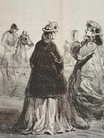Cham Litho - Derrière Course d'Automne - 1878, Ophalen of Verzenden