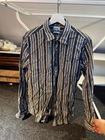 Gestreept McGregor overhemd - Maat M, Ophalen of Verzenden, Zo goed als nieuw, Blauw, Halswijdte 39/40 (M)