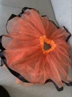 Tule rokje oranje Halloween 116 rok, Verzenden, Zo goed als nieuw, Meisje, Jurk of Rok