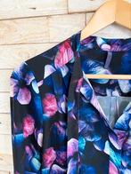 NYDJ blouse zwart/blauw/roze, maat S - NP 129,- wyp, Kleding | Dames, Nieuw, Blauw, Ophalen of Verzenden, Maat 36 (S)