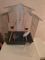 Vogelkooi met toebehoren, Dieren en Toebehoren, Ophalen, Metaal, Vogelkooi