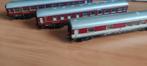 Set drie dsg speisewagens rood rood wit marklin DB, Hobby en Vrije tijd, Modeltreinen | H0, Wisselstroom, Gebruikt, Wagon, Ophalen of Verzenden
