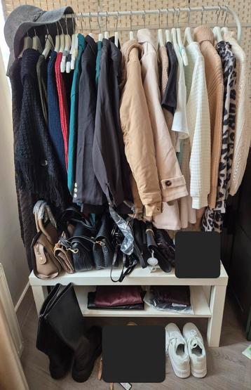 Partij nieuwe dameskleding / tassen / schoenen (38 stuks) beschikbaar voor biedingen