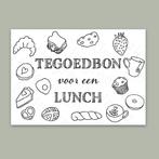 Tegoedbon lunch – Printable, Cadeaubon, Overige typen