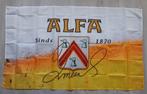 Alfa Bier 90x150 cm Reclame Vlag, Verzamelen, Biermerken, Ophalen of Verzenden, Nieuw, Reclamebord, Plaat of Schild, Overige merken
