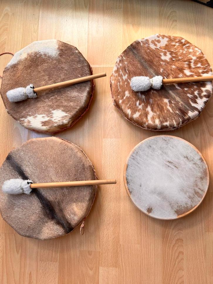 Handgemaakte Sjamanen Drums & Ocean Drum, Muziek en Instrumenten, Drumstellen en Slagwerk, Nieuw, Overige merken, Ophalen