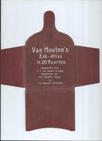 Van Houten zak-atlas in 20 kaarten 1910 ( 19 + Canada ), Boeken, Atlassen en Landkaarten, Gelezen, Van Houten chocolade, Overige atlassen