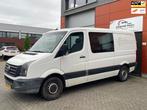 Volkswagen Crafter 32 2.0 TDI L2H1 DC 6P APK AIRCO NAVI NAP, Auto's, Euro 5, Gebruikt, 4 cilinders, Volkswagen
