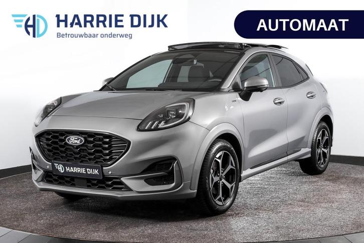 Ford Puma 1.0 EcoBoost 125 PK Hybrid ST-Line - Automaat (Nie, Auto's, Ford, Bedrijf, Te koop, Puma, 360° camera, ABS, Achteruitrijcamera