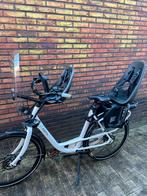Mamafiets - Stella Fiore White FDSTe RTE2.1 28, Fietsen en Brommers, Fietsen | Dames | Moederfietsen, 2 zitjes, Zo goed als nieuw