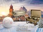 Winter! Chafing Dish 2 bakken huren incl brandpasta, Ophalen, Nieuw, Overige