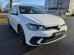 Volkswagen POLO 1.0 TSI Life Business DSG Navigatie APPLE Ca, Stof, Gebruikt, 95 pk, Wit