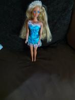 Vintage Retro sindy fleur barbie kleding blauw jurkje, Ophalen of Verzenden, Gebruikt, Barbie