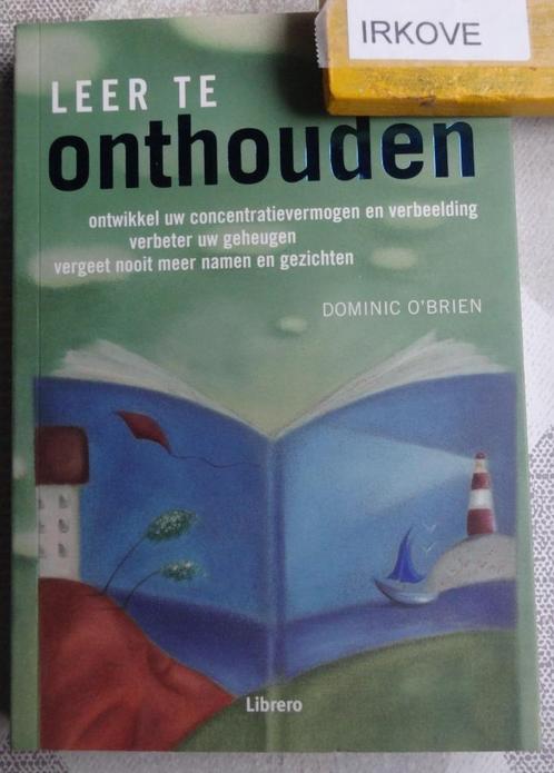 LEER TE ONTHOUDEN * Dominic O'Brien *, Boeken, Studieboeken en Cursussen, Zo goed als nieuw, Niet van toepassing, Verzenden