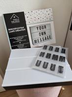 Leuke lichtbak met letters, Huis en Inrichting, Woonaccessoires | Tekstborden en Spreuken, Ophalen of Verzenden, Nieuw