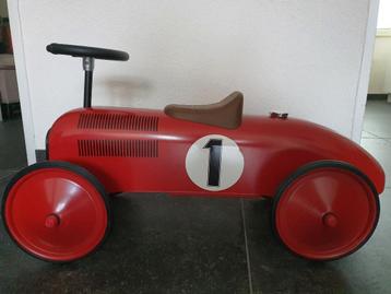 retro metalen loopauto beschikbaar voor biedingen