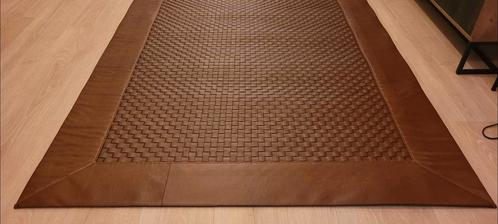 Vloerkleed leder Karpi 160x230 nappa bruin nieuw!, Huis en Inrichting, Stoffering | Tapijten en Kleden, Nieuw, 150 tot 200 cm