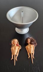 Wilton wonder mold prinsessen, incl brunette en blondine, Ophalen of Verzenden, Zo goed als nieuw, Taarten, Bakvorm