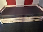 Flexa Classic Bedbank met Onderschuifbed, Ophalen, Gebruikt, 90 cm, Eenpersoons