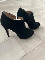 Suede pumps laarsjes hakken zwart maat 38 nieuw!, Ophalen of Verzenden, Nieuw, Zwart