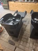 2 Kappersstoelen met Wasbak