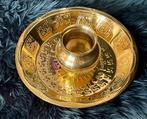 Indiase schaal+beker: Thaali+Lota. Prijs: € 15,00, Antiek en Kunst, Antiek | Religie, Ophalen of Verzenden