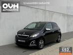 Peugeot 108 1.0 Allure | cam | CarPlay | keyless | cruise co, Voorwielaandrijving, Stof, Gebruikt, Euro 6