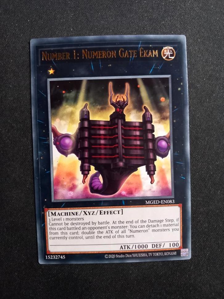 Maximum Gold: El Dorado Number 1: Numeron Gate Exam 083 NM, Hobby en Vrije tijd, Verzamelkaartspellen | Yu-gi-Oh!, Zo goed als nieuw