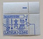 Letland-Latvia 2025 Synchronisatie van de Baltische staten, Verzenden, Overige landen, Postfris