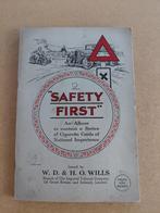 Safety First compleet album cigarette cards Wills 1934, Ophalen, Gelezen, Plaatjesalbum
