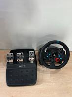 Logitech G29 force feedback Racestuur + Pedalen - PS/PC, Computers en Software, Ophalen of Verzenden, Zo goed als nieuw, Logitech G