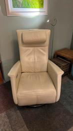 Prominent relax stoel, Huis en Inrichting, Fauteuils, Ophalen, Gebruikt, Leer, 50 tot 75 cm